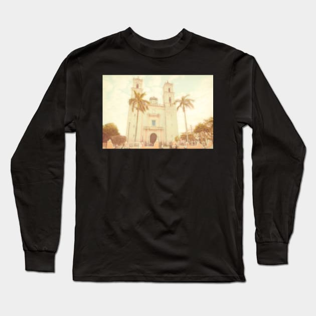 Old Stone Church Long Sleeve T-Shirt by art64